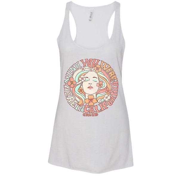 Wish Girl Racerback Tank-CA LIMITED