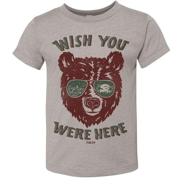 Wish You Were Here Toddlers Tee-CA LIMITED