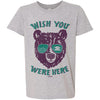 Wish You Were Here White Youth Tee-CA LIMITED