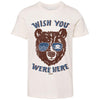 Wish You Were Here White Youth Tee-CA LIMITED