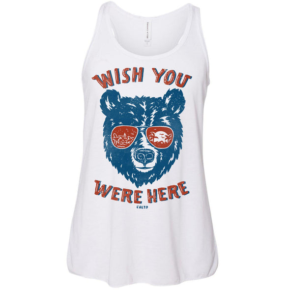 Wish You Were Here Youth Flowy Tank-CA LIMITED