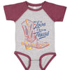 With Love TX Baseball Baby Onesie-CA LIMITED