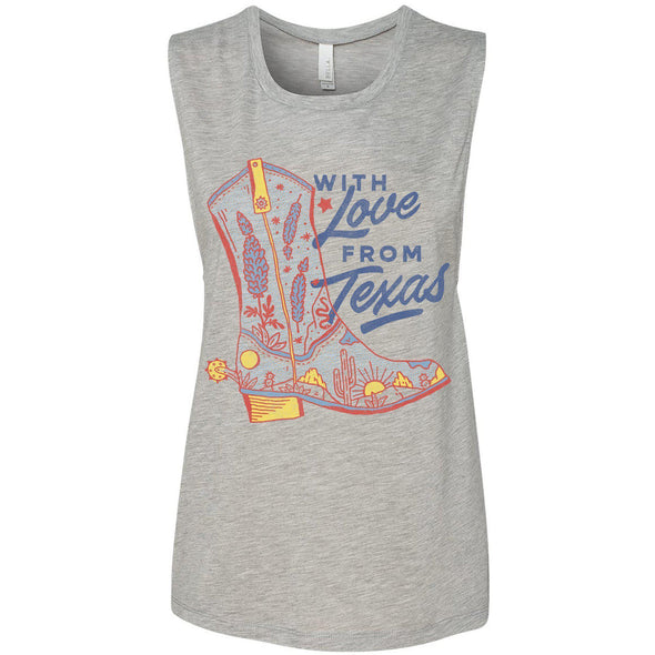 With Love TX Muscle Tank-CA LIMITED