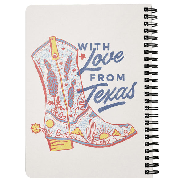 With Love TX Spiral Notebook-CA LIMITED