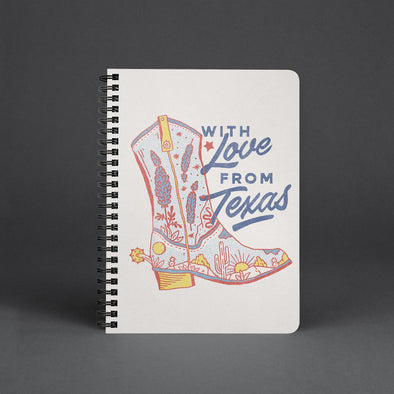 With Love TX Spiral Notebook-CA LIMITED