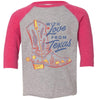 With Love TX Toddler Baseball Tee-CA LIMITED