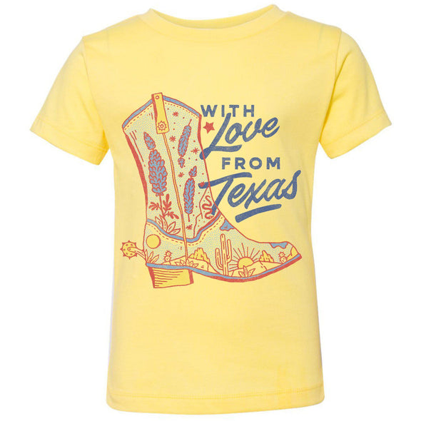 With Love TX Toddlers Tee-CA LIMITED