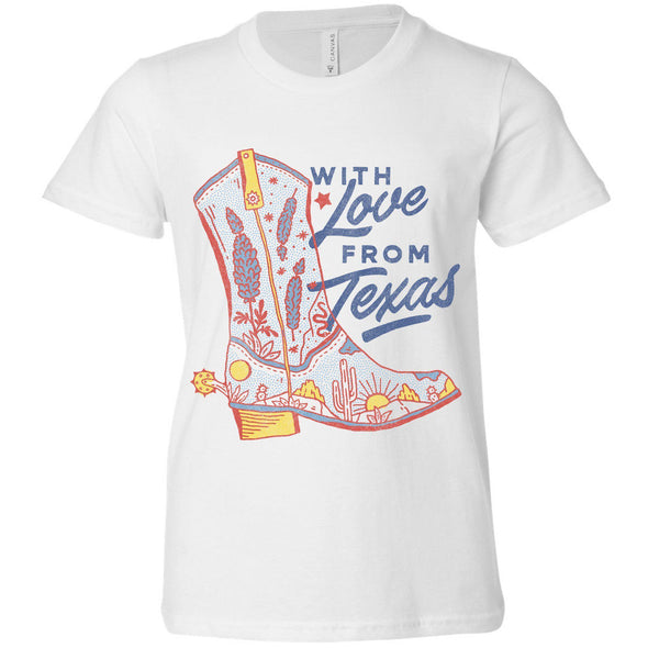 With Love TX Youth Tee-CA LIMITED