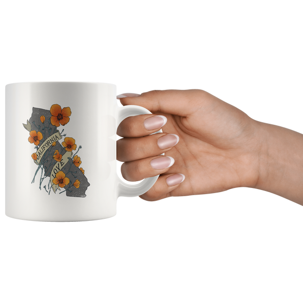 Poppies California Love Mug